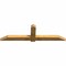 Ekena Millwork Eugene Rough Sawn Timber Gable Bracket, Western Red Cedar, 84"W x 24"H x 4"D x 6"F, 7/12 Pitch GBW084X24X0406EUG00RWR - alternate 4